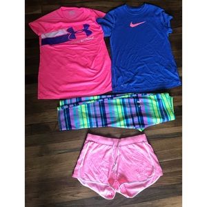 Girls’ Nike and Under Armour Lot